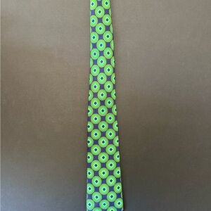 Kiton Green and Blue Patterned Tie